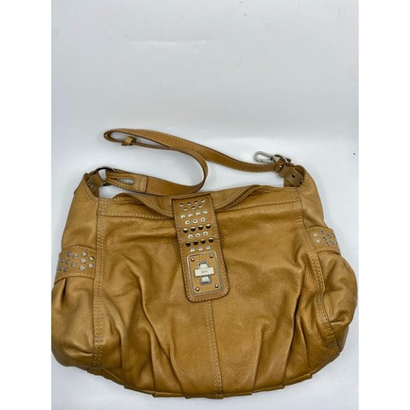 Rafe Tan Large Leather Shoulder/Crossbody Bag - Picture 9 of 16